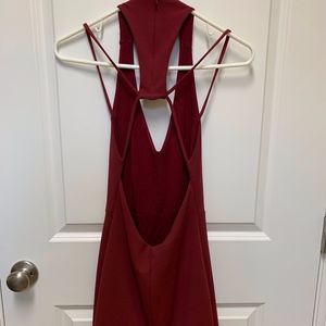 Backless Strappy Bodycon Dres